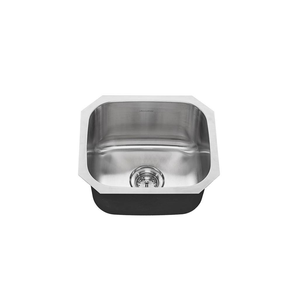 Algor Plumbing and Heating SupplyAmerican StandardPortsmouth® 18 x 16-Inch Stainless Steel Undermount Single-Bowl Kitchen Sink