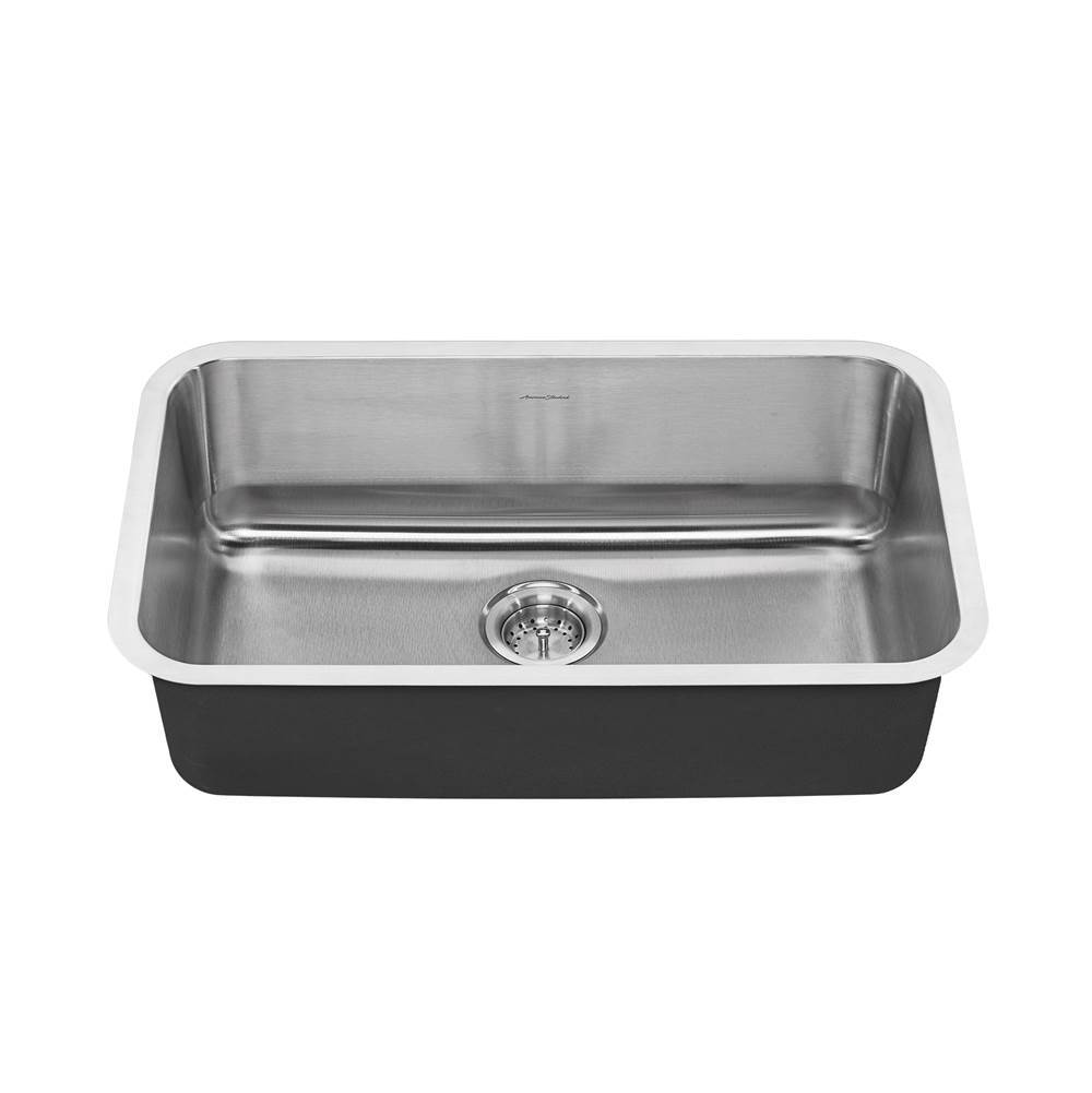Algor Plumbing and Heating SupplyAmerican StandardPortsmouth® 30 x 18-Inch Stainless Steel Undermount Single-Bowl Kitchen Sink
