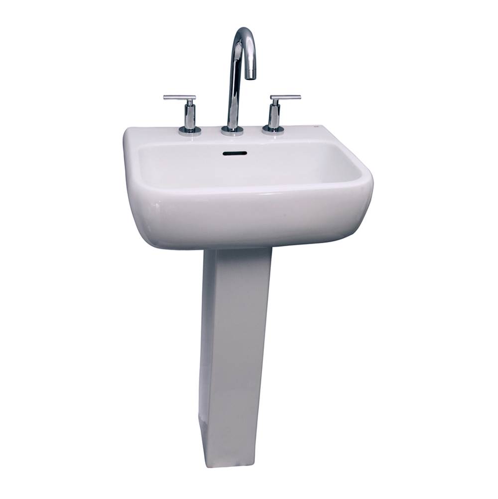 Barclay Complete Pedestal Bathroom Sinks item 3-1001WH