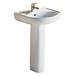Barclay - 3-161WH - Complete Pedestal Bathroom Sinks