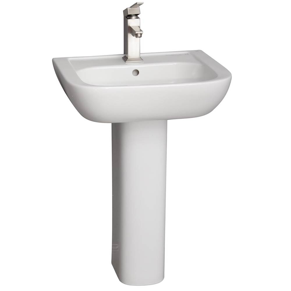 Barclay Complete Pedestal Bathroom Sinks item 3-2011WH