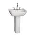 Barclay - 3-2018WH - Complete Pedestal Bathroom Sinks