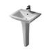 Barclay - B/3-368WH - Complete Pedestal Bathroom Sinks
