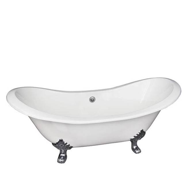 Barclay Clawfoot Soaking Tubs item CTDS7H61-WH-BN