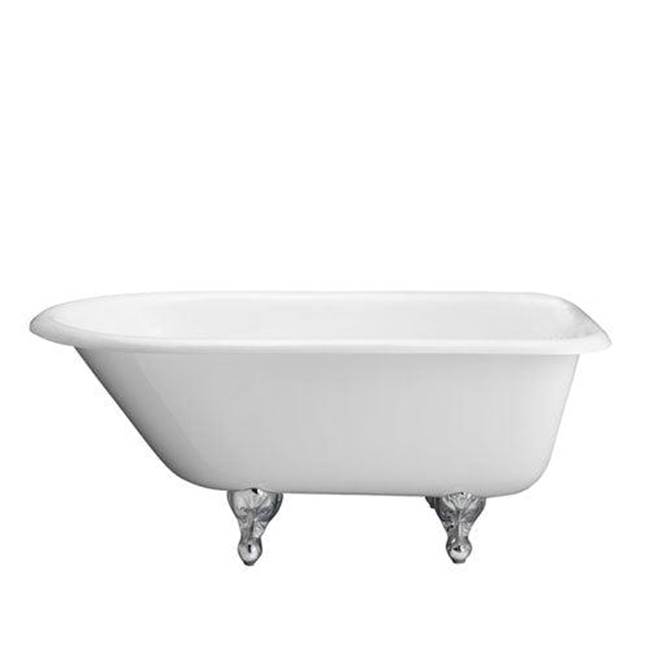 Barclay Clawfoot Soaking Tubs item CTR7H54-WH-BL