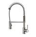 Barclay - KFS418-L1-BN - Single Hole Kitchen Faucets