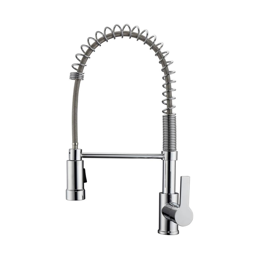 Barclay Single Hole Kitchen Faucets item KFS418-L2-CP