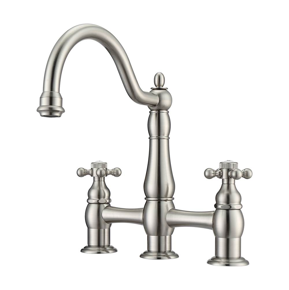 Barclay Bridge Kitchen Faucets item LFB502-MC-BN