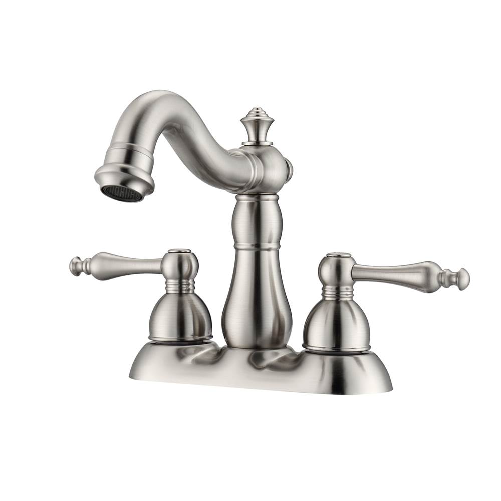 Algor Plumbing and Heating SupplyBarclayGabriel 4''cc Lav Faucet, NoHoses, Lever Handles, BN