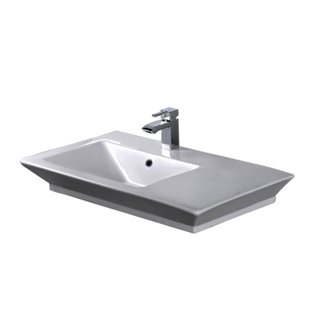 Barclay Vessel Bathroom Sinks item 4-369WH