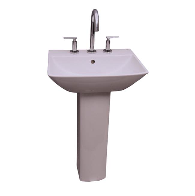 Barclay Complete Pedestal Bathroom Sinks item 3-771WH
