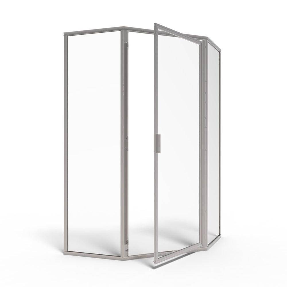 Basco Neo Angle Shower Doors item 160-9665RNWP