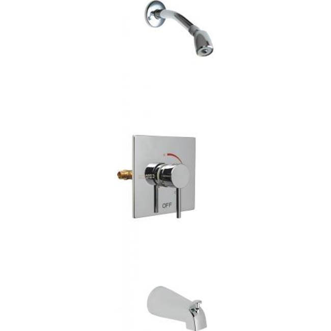 Algor Plumbing and Heating SupplyChicago FaucetsSQUARE T/P TUB AND SHOWER VALVE