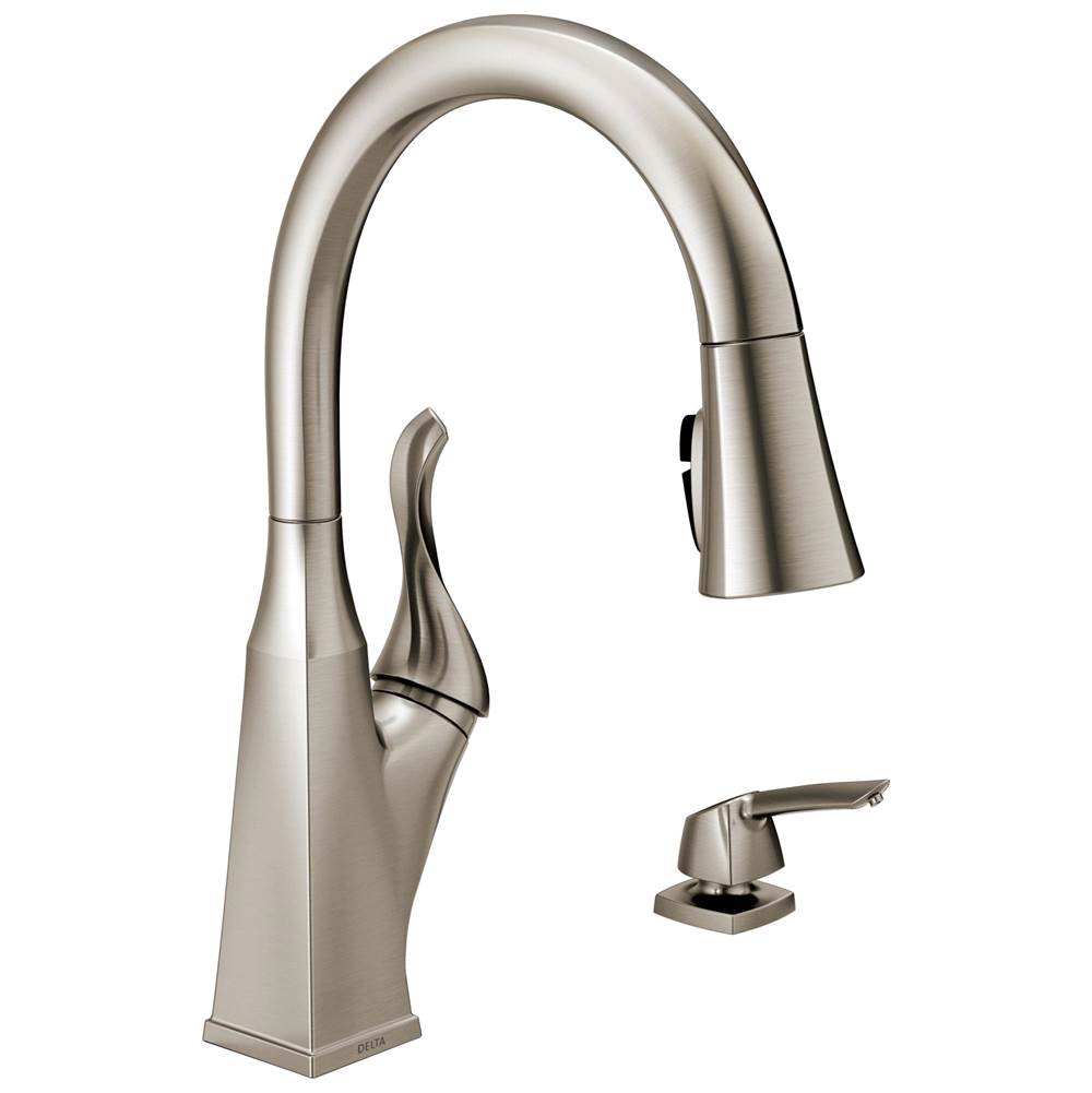 Delta Faucet Retractable Faucets Kitchen Faucets item 19806Z-SPSD-DST