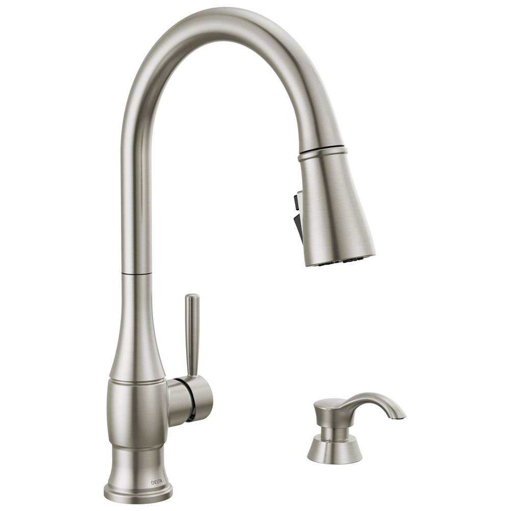 Delta Faucet Retractable Faucets Kitchen Faucets item 19831Z-SPSD-DST