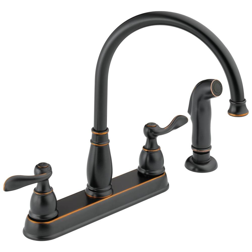 Delta Faucet Deck Mount Kitchen Faucets item 21996LF-OB