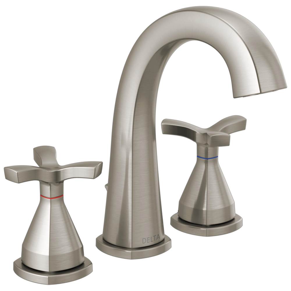 Delta Faucet Widespread Bathroom Sink Faucets item 357756-SSMPU-DST