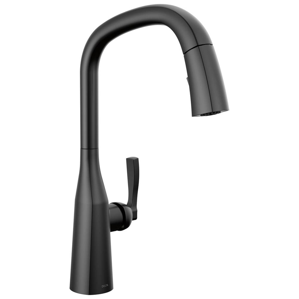 Delta Faucet Retractable Faucets Kitchen Faucets item 9176-BL-DST