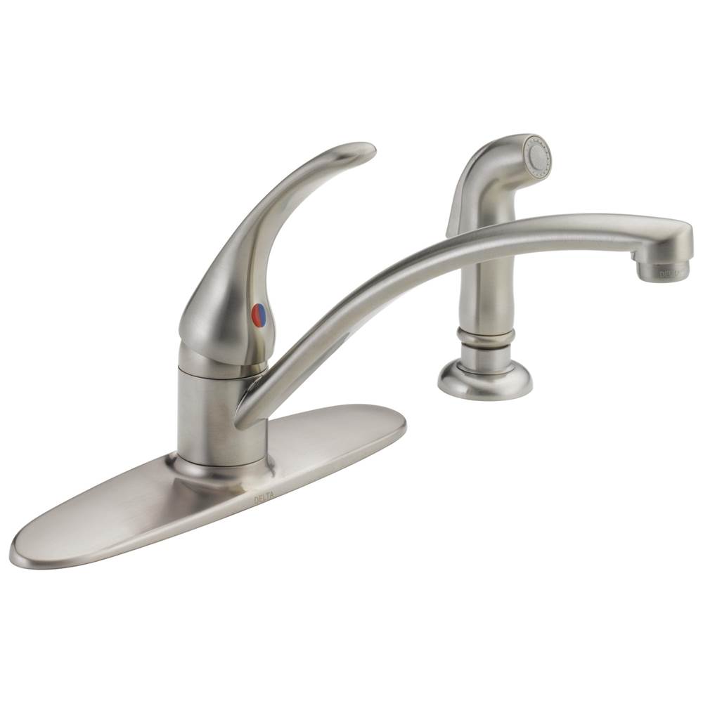 Delta Faucet Deck Mount Kitchen Faucets item B4410LF-SS