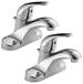 Delta Faucet - B510LF-PPU-ECO2 - Centerset Bathroom Sink Faucets