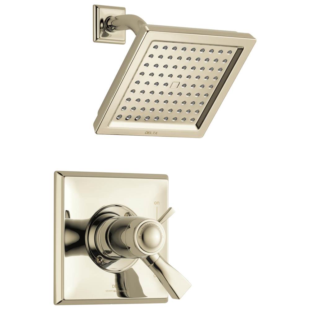 Delta Faucet Thermostatic Valve Trims With Integrated Diverter Shower Faucet Trims item T17T251-PN-WE