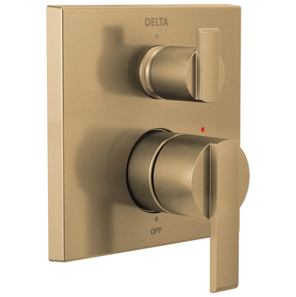 Delta Faucet Pressure Balance Trims With Integrated Diverter Shower Faucet Trims item T24867-CZ