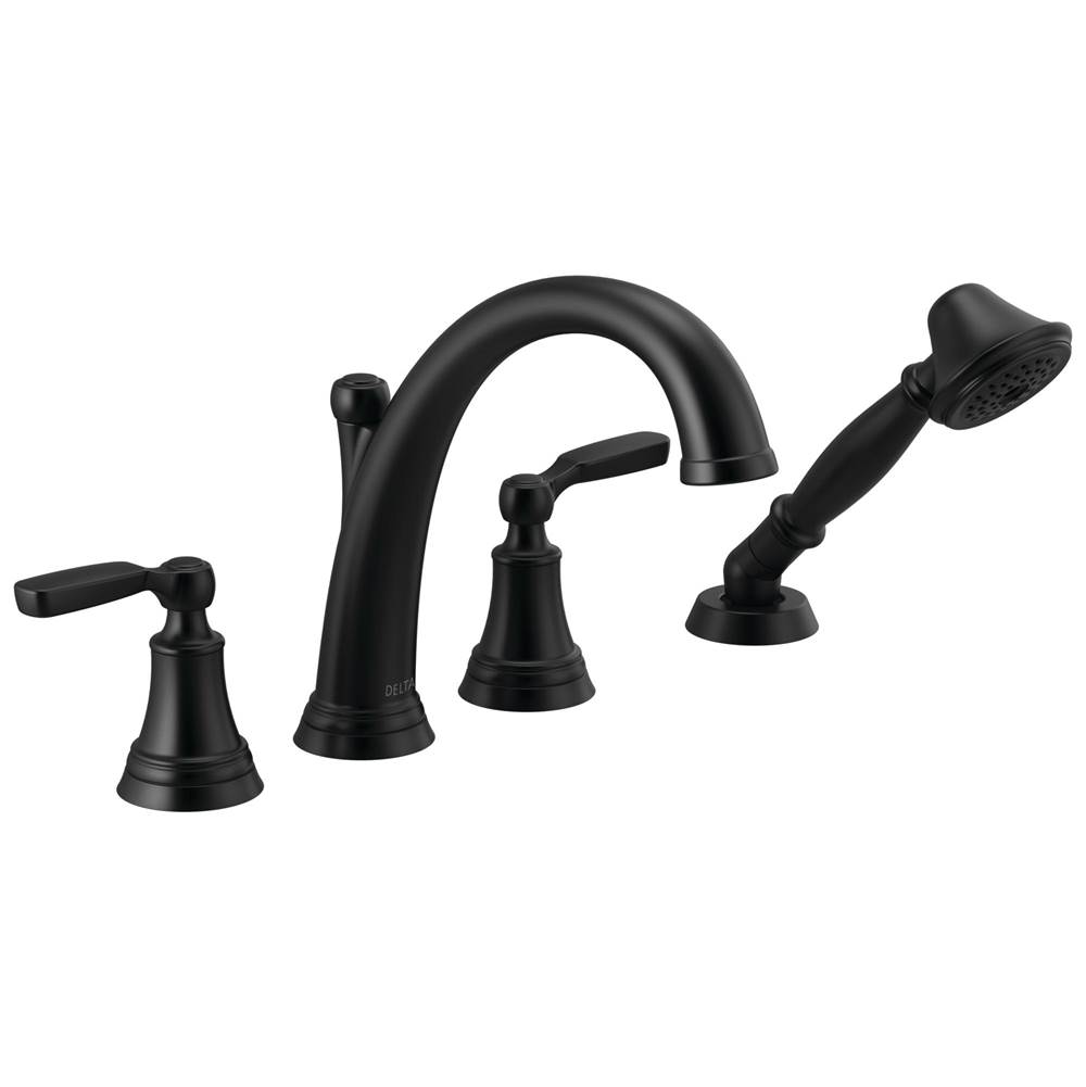 Algor Plumbing and Heating SupplyDelta FaucetWoodhurst™ Roman Tub with Hand Shower Trim