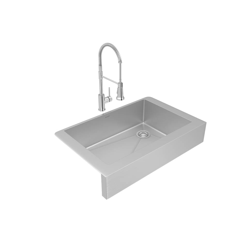 Elkay Farmhouse Kitchen Sink And Faucet Combos item ECTRUF30179RFCC