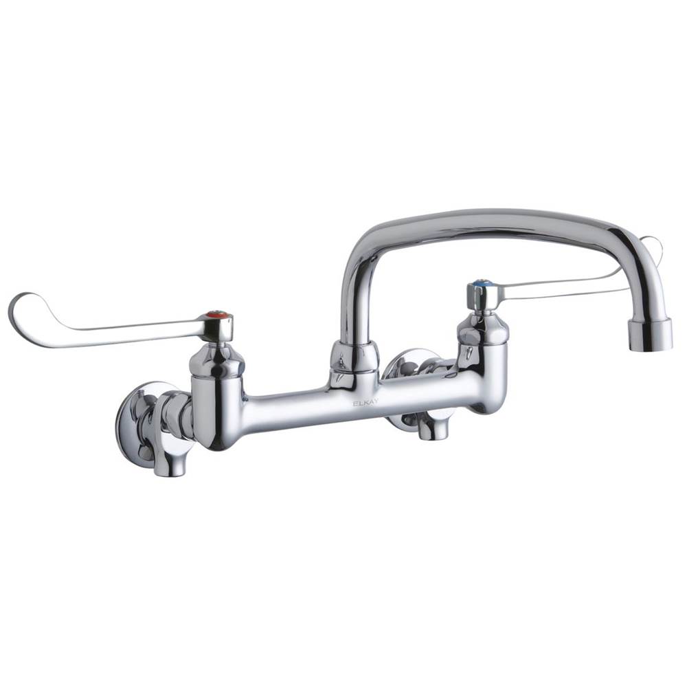 Elkay Wall Mount Kitchen Faucets item LK940AT12T6S