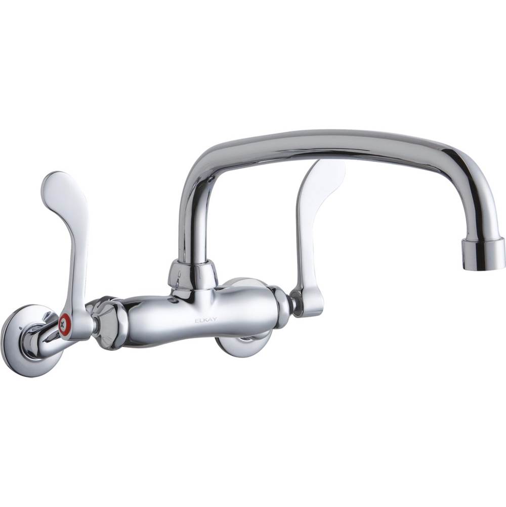 Elkay Wall Mount Kitchen Faucets item LK945AT14T4T