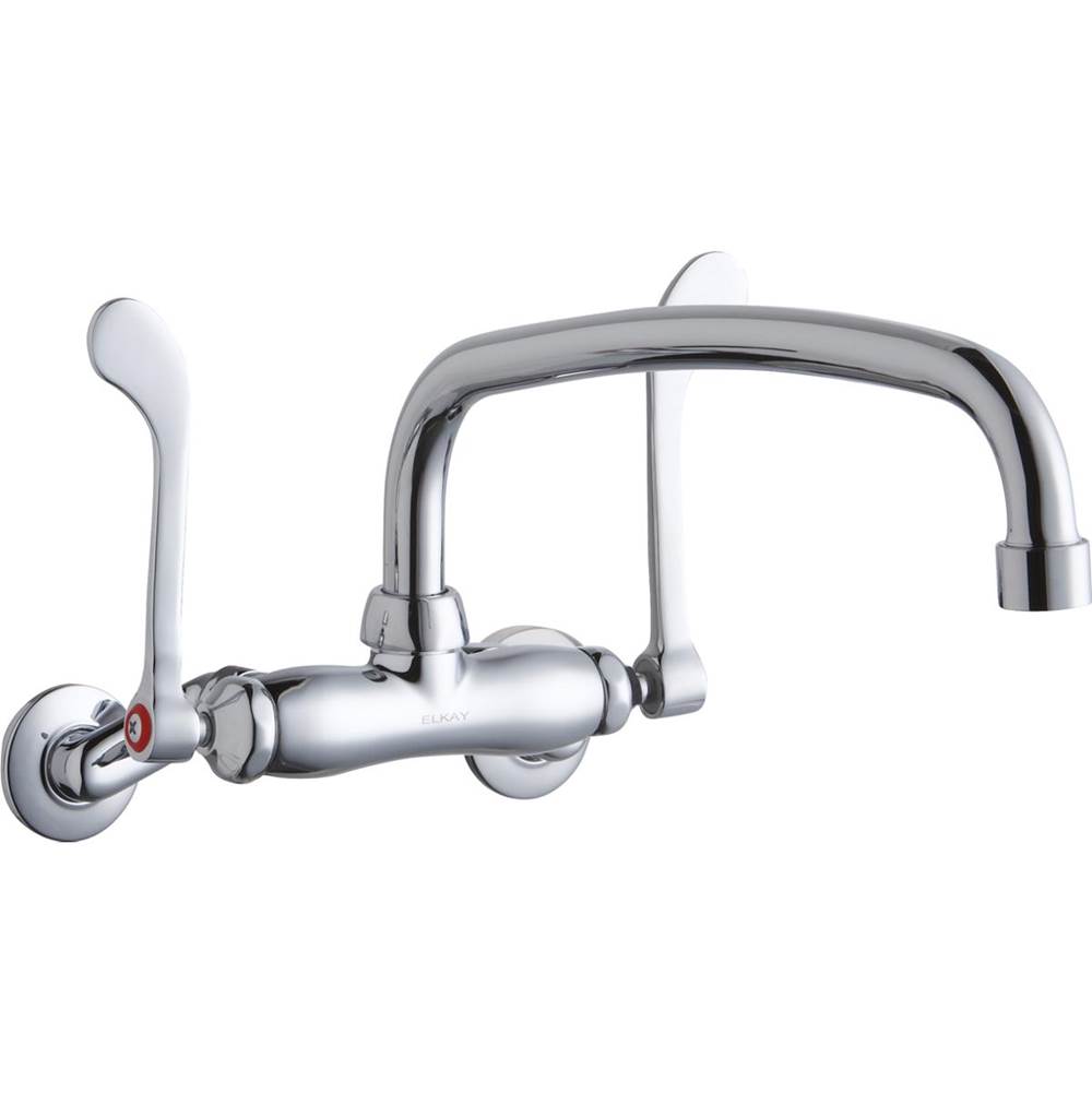 Elkay Wall Mount Kitchen Faucets item LK945AT12T6T