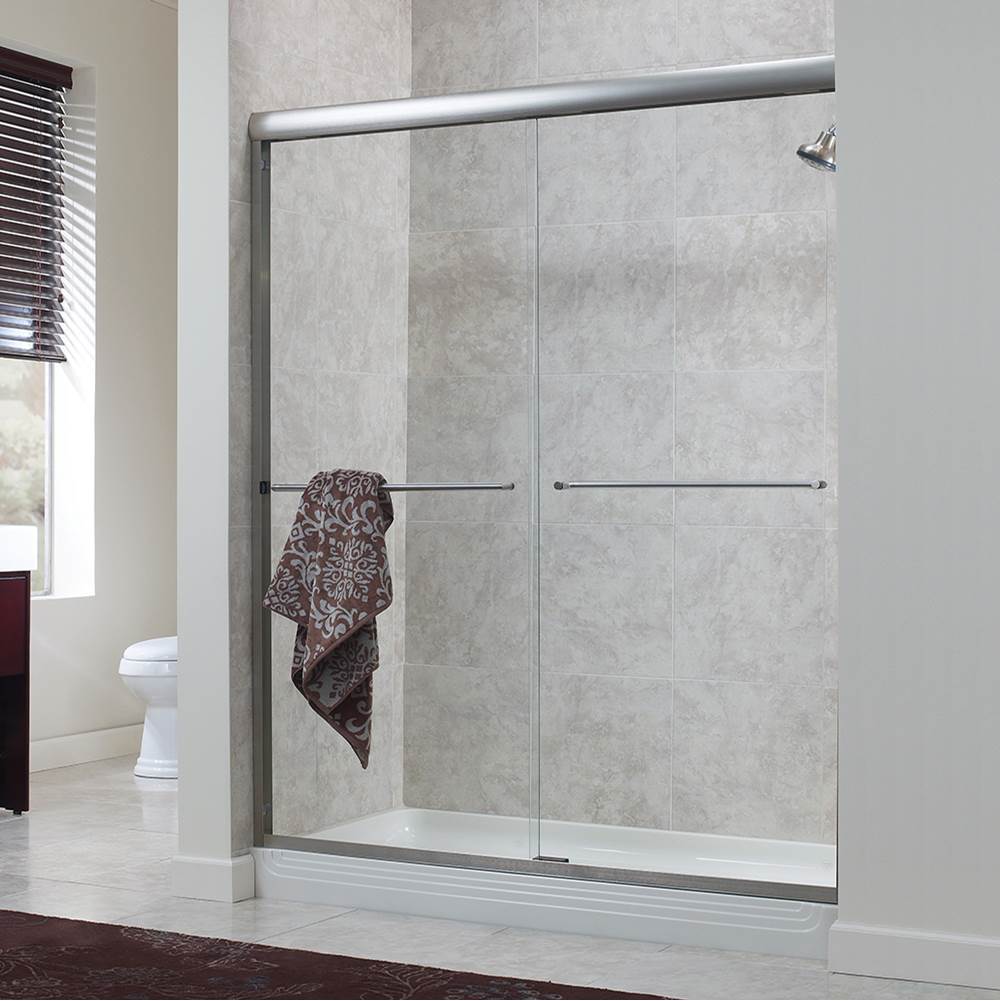 CRAFT + MAIN Sliding Shower Doors item CVSS5765-CL-SV