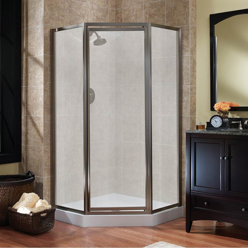 CRAFT + MAIN Hinged Shower Doors item TDNA0470-RN-BN