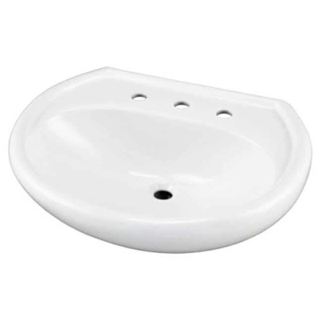 Gerber Plumbing Vessel Only Pedestal Bathroom Sinks item G0012518