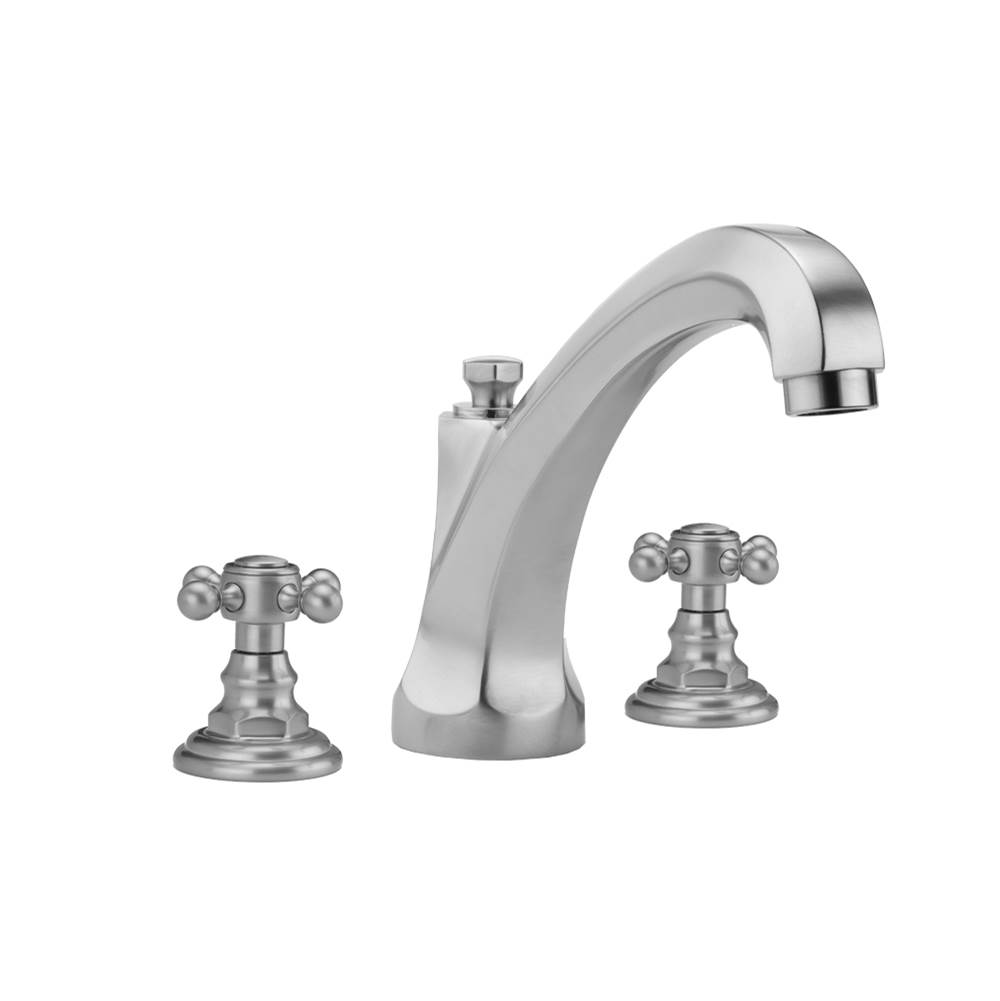 Algor Plumbing and Heating SupplyJacloWestfield Roman Tub Set with High Spout and Ball Cross Handles