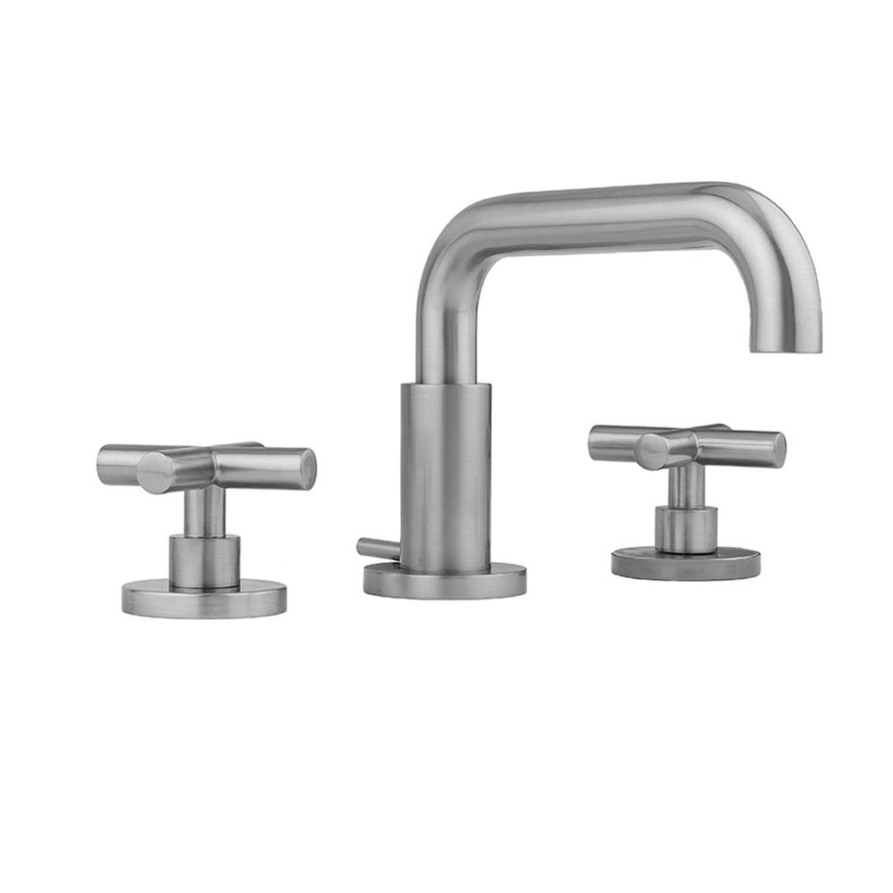 Algor Plumbing and Heating SupplyJacloDowntown  Contempo Faucet with Round Escutcheons & Contempo Hub Base Cross Handles