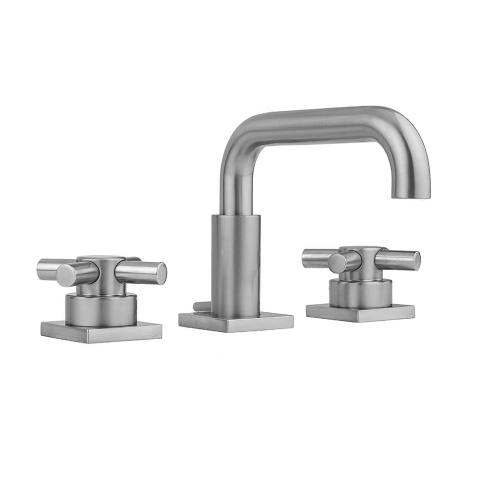 Algor Plumbing and Heating SupplyJacloDowntown  Contempo Faucet with Square Escutcheons & Contempo Cross Handles- 0.5 GPM