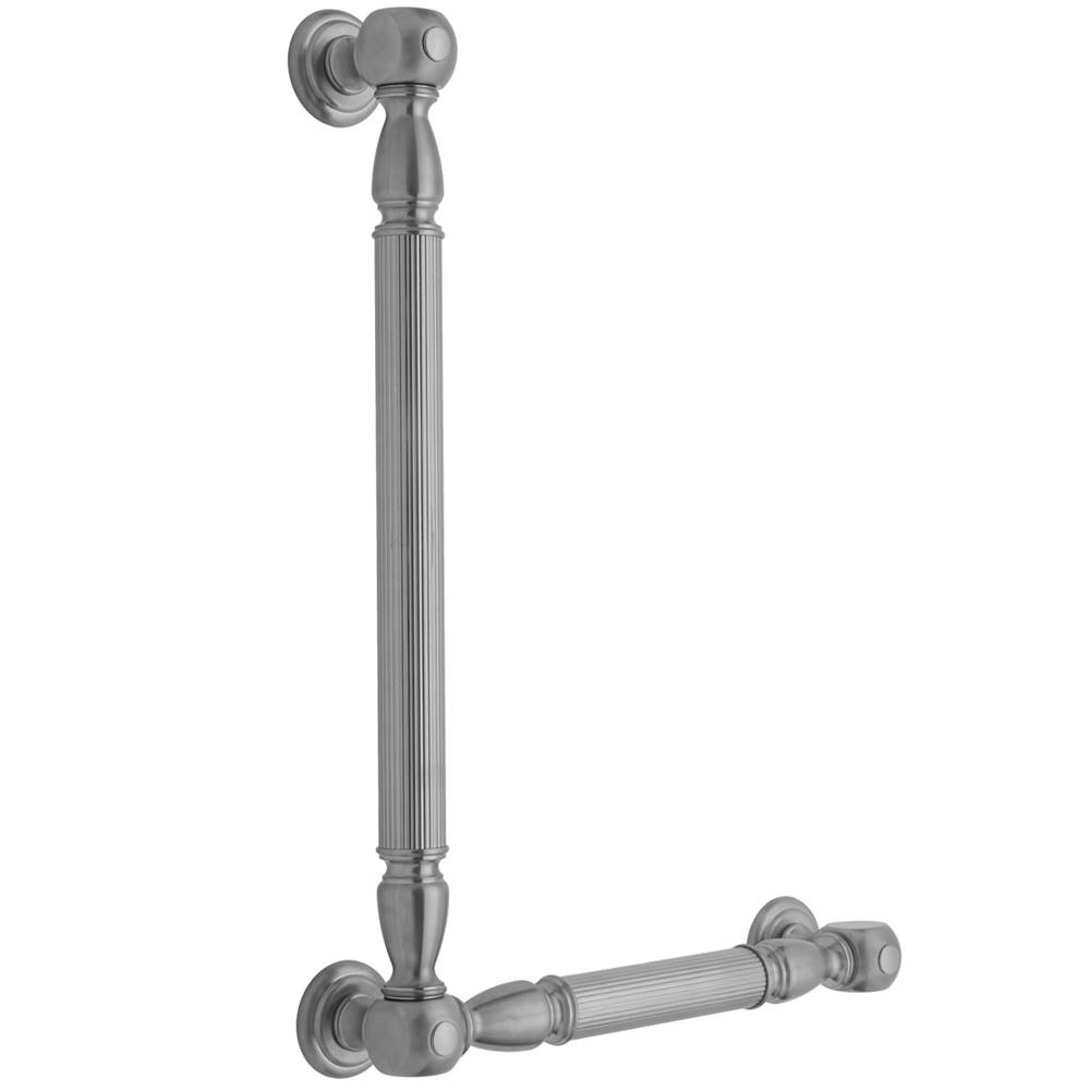 Jaclo Grab Bars Shower Accessories item G21-32H-24W-RH-BKN