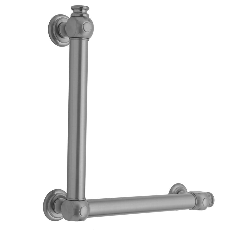 Jaclo Grab Bars Shower Accessories item G60-16H-24W-RH-MBK
