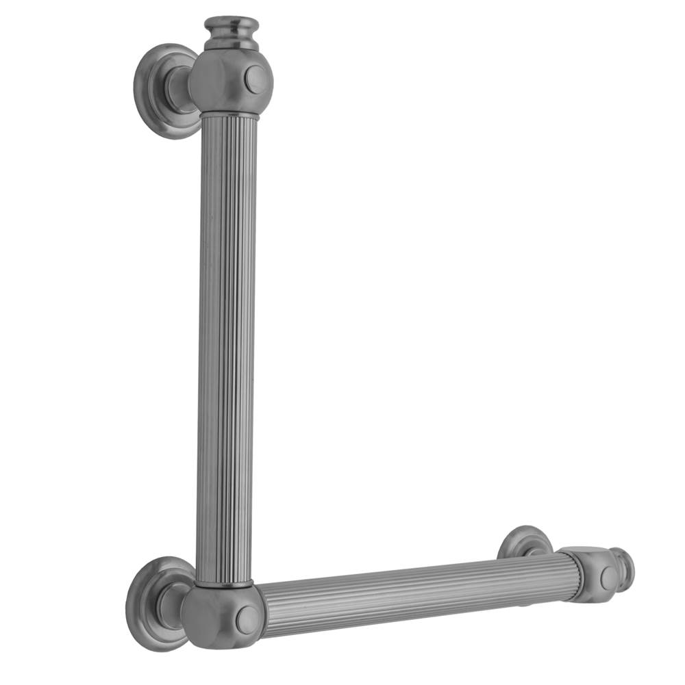 Jaclo Grab Bars Shower Accessories item G61-12H-16W-RH-MBK