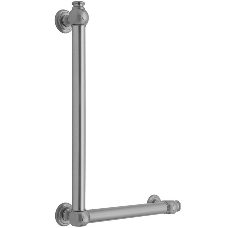 Jaclo Grab Bars Shower Accessories item G60-16H-12W-RH-SCU