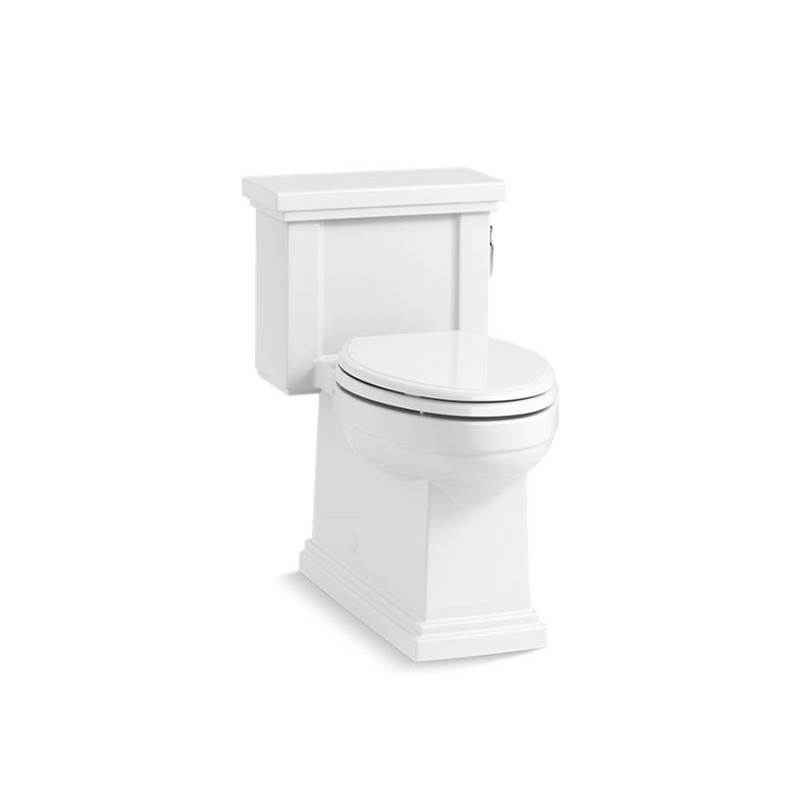Algor Plumbing and Heating SupplyKohlerTresham® Comfort Height® One-piece compact elongated 1.28 gpf chair height toilet with right-hand trip lever, and Quiet-Close™ seat