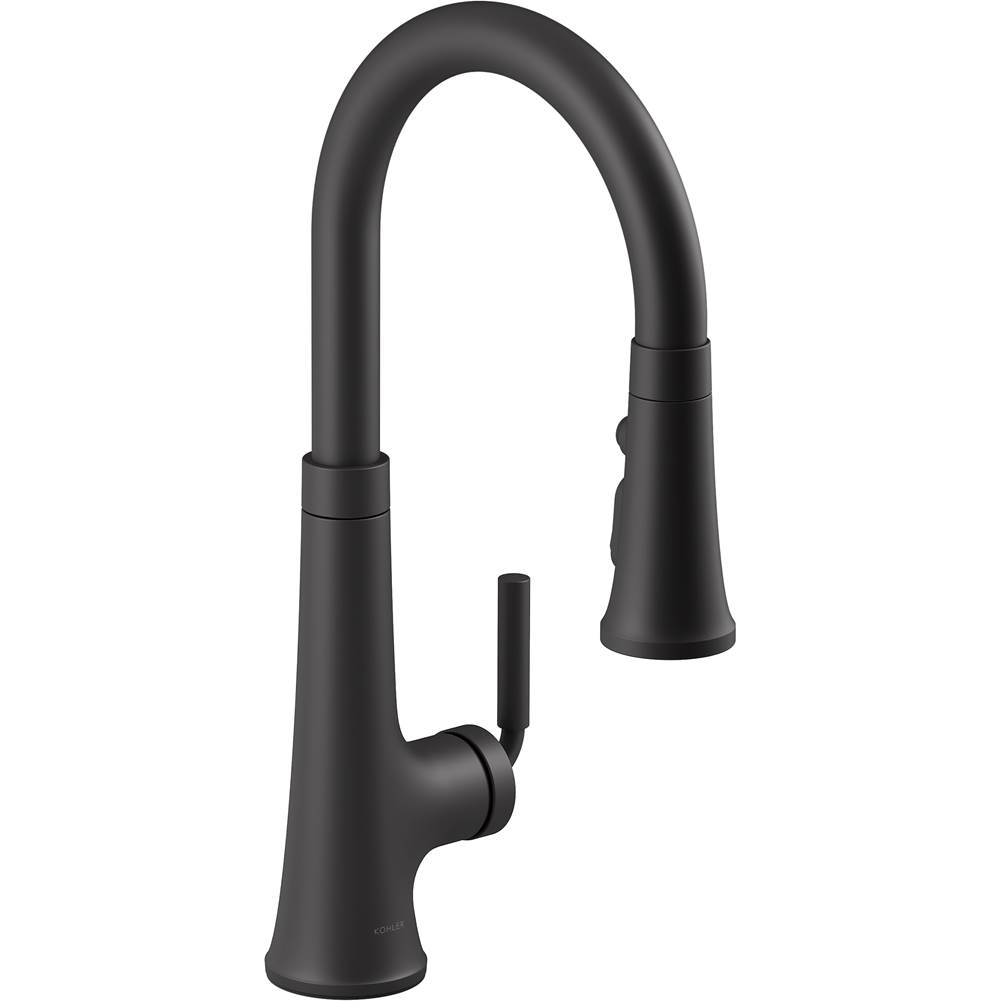 Kohler Pull Down Faucet Kitchen Faucets item 23764-BL