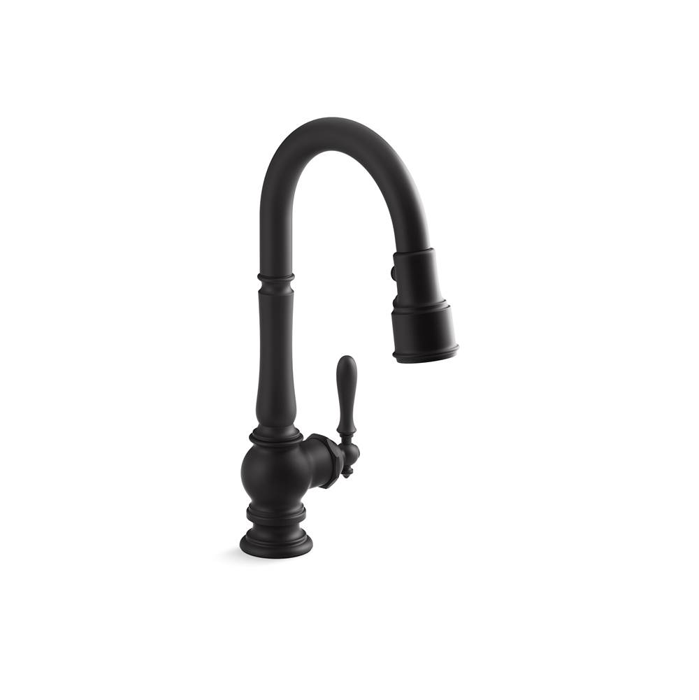 Kohler Pull Down Faucet Kitchen Faucets item 99261-BL