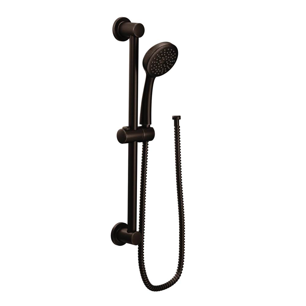Algor Plumbing and Heating SupplyMoenEco-Performance Handheld Shower with 24-Inch Slide Bar and 69-Inch Hose, Oil-Rubbed Bronze