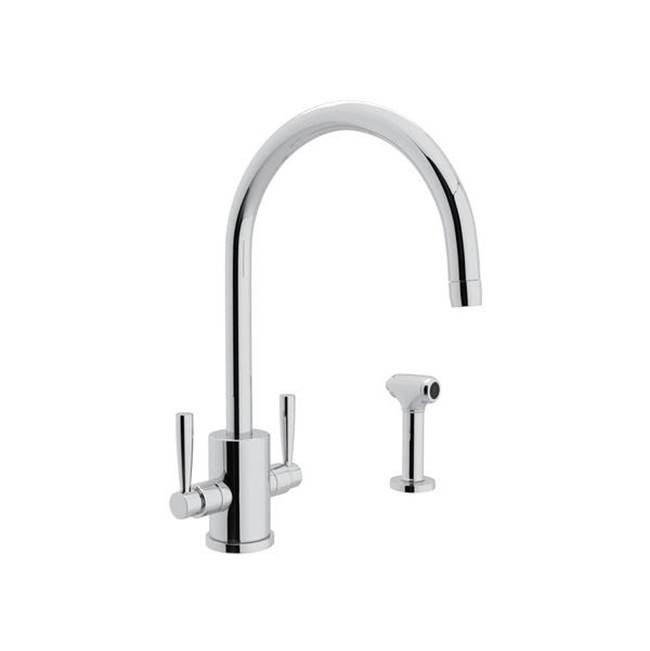 Rohl Deck Mount Kitchen Faucets item U.4312LS-APC-2