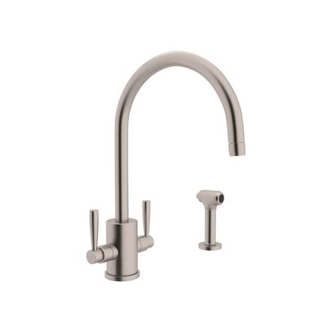 Rohl Deck Mount Kitchen Faucets item U.4312LS-STN-2