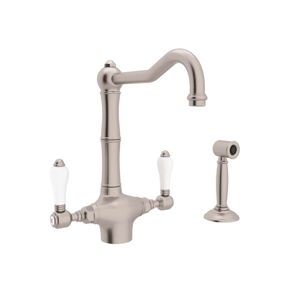 Rohl Deck Mount Kitchen Faucets item A1679LPWSSTN-2