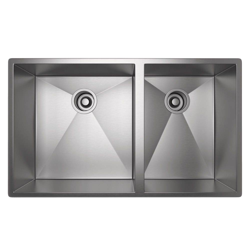 Algor Plumbing and Heating SupplyRohlForze™ 31'' Double Bowl Stainless Steel Kitchen Sink