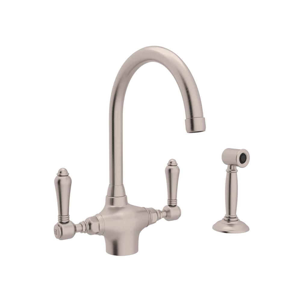 Rohl Deck Mount Kitchen Faucets item A1676LMWSSTN-2